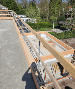Ruwbouw vrijstaande gezinswoning — Zegersdreef galerij 5