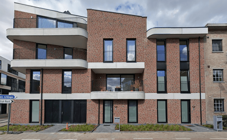 Ruwbouw 3 gekoppelde woningen — Kruispadstraat
