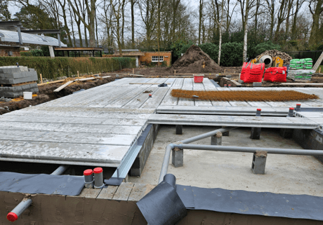 Ruwbouw vrijstaande gezinswoning — Zegersdreef galerij 1
