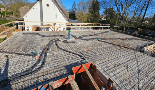 Ruwbouw vrijstaande gezinswoning — Zegersdreef galerij 3
